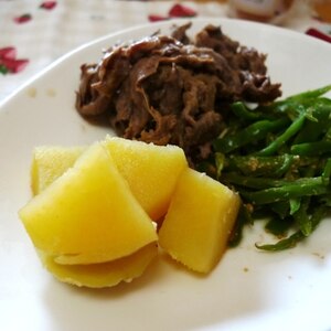 離乳食にも☆　さっぱり　さつま芋のレモン煮